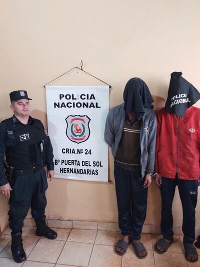 Los hermanos detenidos quedaron a disposición del Ministerio Público.