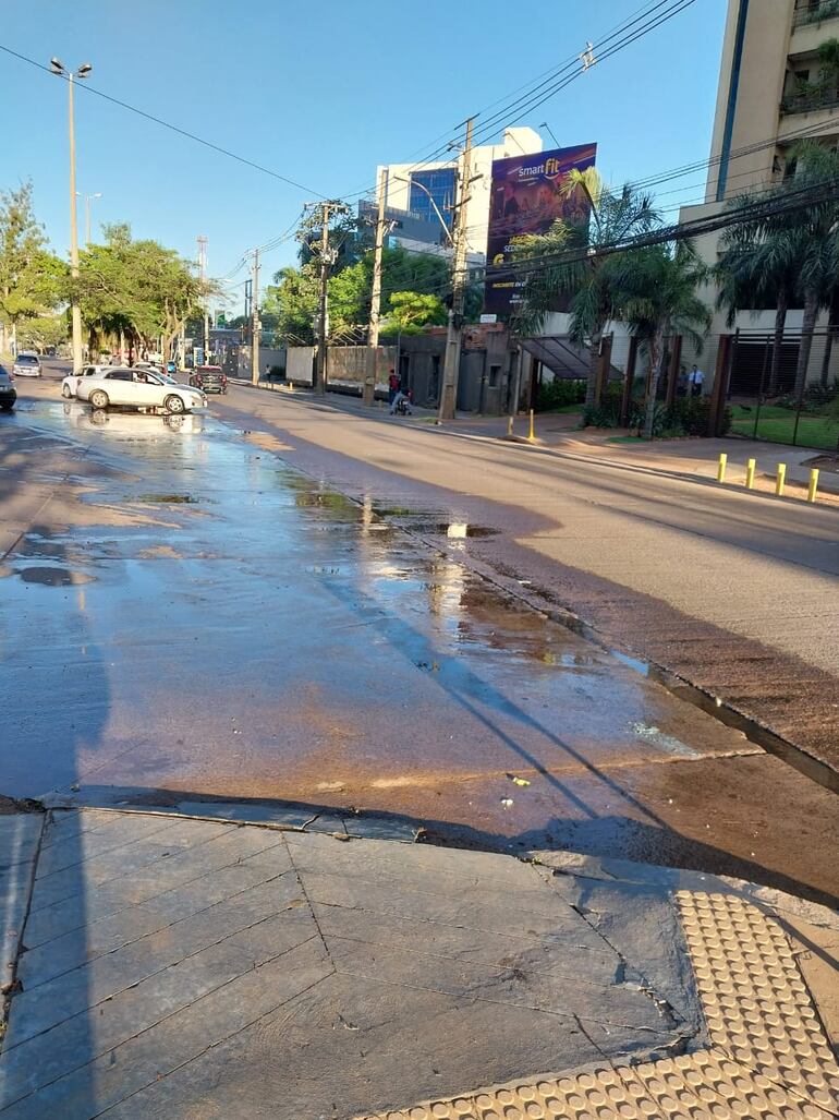 Hidrante sobre Santa Teresa