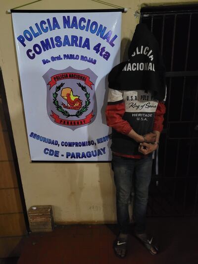 Zinadin Zidan Figueredo Rojas quedó detenido a disposición del Ministerio Público.