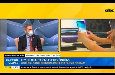 El miembro del directorio del BCP, Humberto Colmán, espera que el proyecto de Ley de confianza pueda ser aprobado con los cambios introducidos por la Cámara de Senadores.