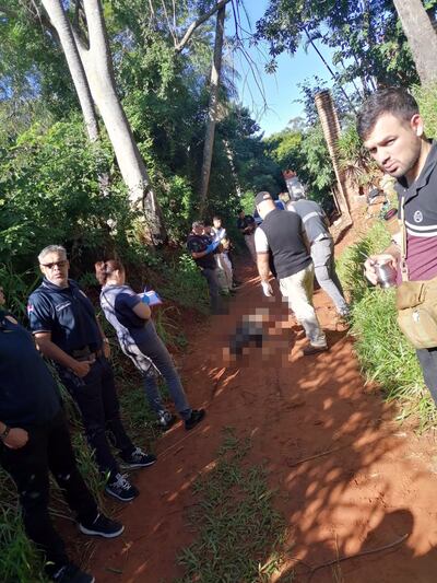 El hombre, cuya identidad no fue confirmada, fue herido por la Policía Nacional.