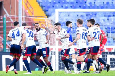 Cagliari derrotó a la Sampdoria
