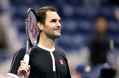 Roger Federer avanzó a la segunda ronda del US Open.