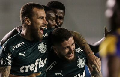 Palmeiras consiguió una gran victoria en Ecuador