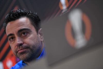Xavi Hernández, entrenador del Barcelona.