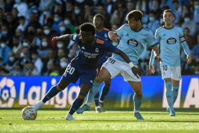 Real Madrid derrotó al Celta jugando de visitante y de manera polémica