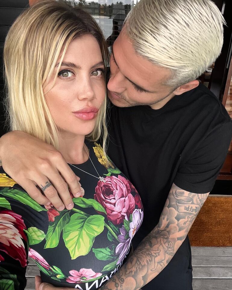 Wanda Nara y Mauro Icardi apostaron otra vez al amor. (Instagram/Mauro Icardi)