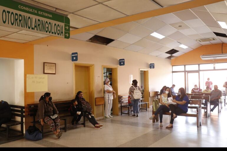 Servicio de Otorrinolaringología, Hospital de Clínicas.