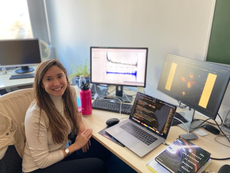 Alejandra Fresco, astrónoma residente en Alemania.