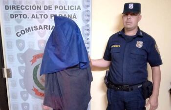 Andrés González Vázquez, fue aprehendido y trasladado a la Comisaría 3ª del barrio Obrero de Ciudad del Este.