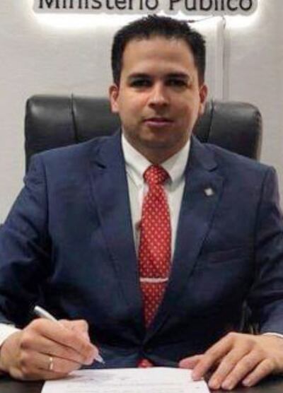 Orlando David Quintana, fiscal que investiga el caso.