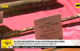 Invitan a visitar el museo Monseñor Juan Sinforiano Bogarín