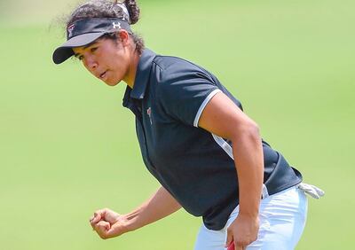 La golfista paraguaya Sofía García se estrena como profesional en Texas.