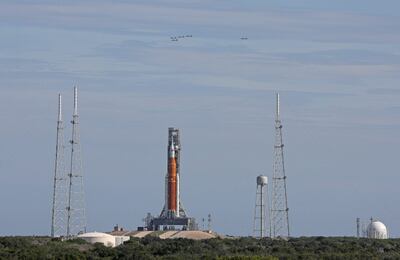 Centro Espacial Kennedy, en Florida. (AFP)