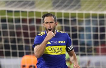 Carlos Izquierdoz, capitán del equipo de Boca Juniors, que viajó a Arabia Saudita para enfrentar mañana a Barcelona por la Copa Maradona.