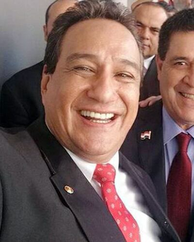 Hugo Javier González (ANR, Cartista), gobernador de Central, involucrado en un fraude con fondos y facturas.