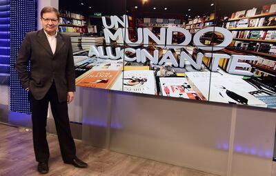 Carlos Martini, conductor de “Un mundo alucinante”.