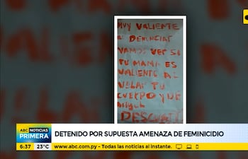 Detienen a hombre por supuesta amenaza de feminicidio