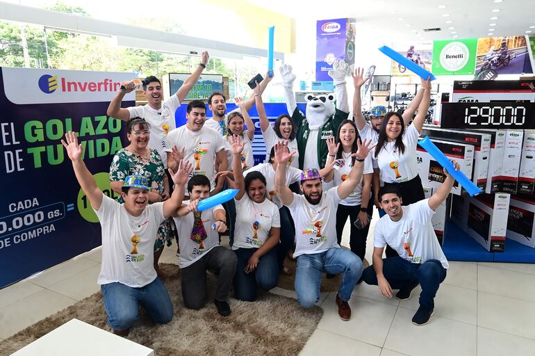 Con mucha alegría, se conoció a la gran ganadora del premio mayor del Golazo de tu vida, de Inverfin.