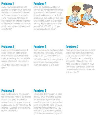 Problemas simples para usar el cerebro