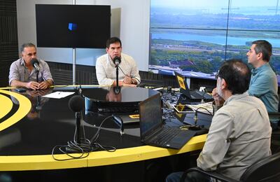 Juan Carlos Baruja y Belarmino Balbuena en la 730 AM