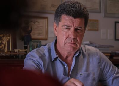 Efraín Alegre, abogado y líder progresista opositor que aspira a conquistar la Presidencia de Paraguay, durante una entrevista con Efe el 23 de enero de 2023 en Asunción.