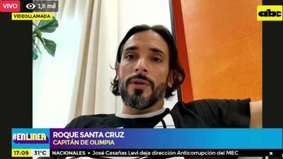 Roque Santa Cruz, En Línea con ABC TV