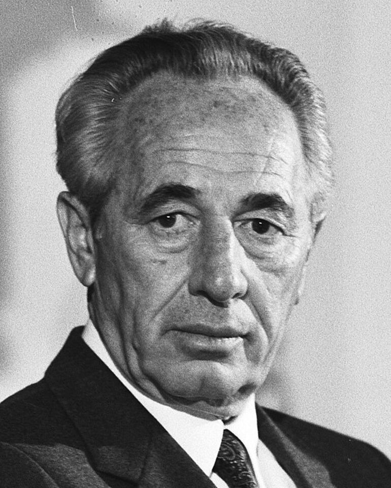 Shimon Peres.