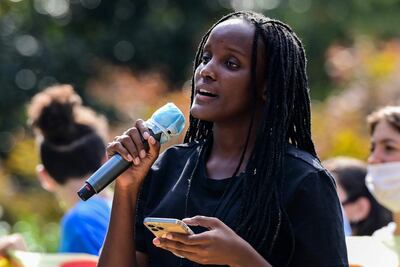 La activista ugandesa por el clima, Vanessa Nakate.