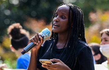 La activista ugandesa por el clima, Vanessa Nakate.
