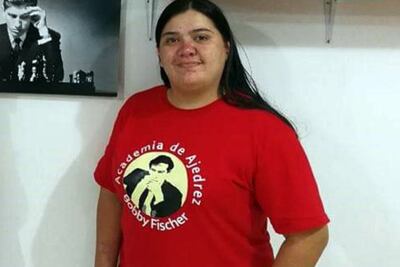 Maestra Internacional Femenina paraguaya Gabriela Vargas.