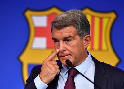 Joan Laporta, con covid positivo