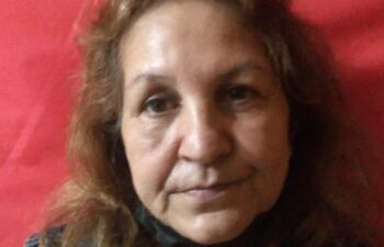 Dora Meza, detenida.