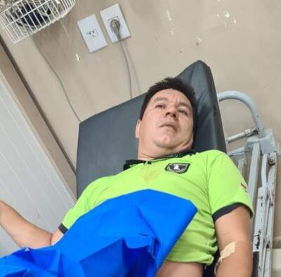 Uno de los heridos quedó hospitalizado.