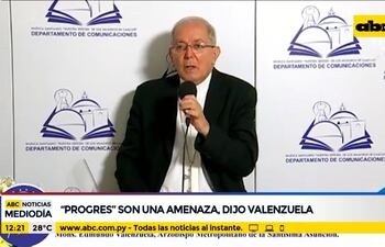 "Progres" son una amenaza, según Edmundo Valenzuela