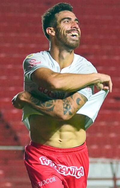 Gabriel Ávalos, 30 años, goleador de Argentinos Jrs.