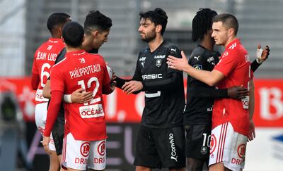 El Rennes venció al Brest en Francia