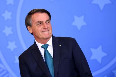 El presidente de Brasil, Jair Bolsonaro.