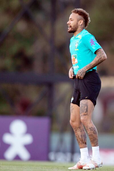 Neymar da Silva Santos Júnior, 29 años, la estrella de Brasil.