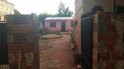 La vivienda en donde el hombre atacó a su expareja y le aplicó varias estocadas.