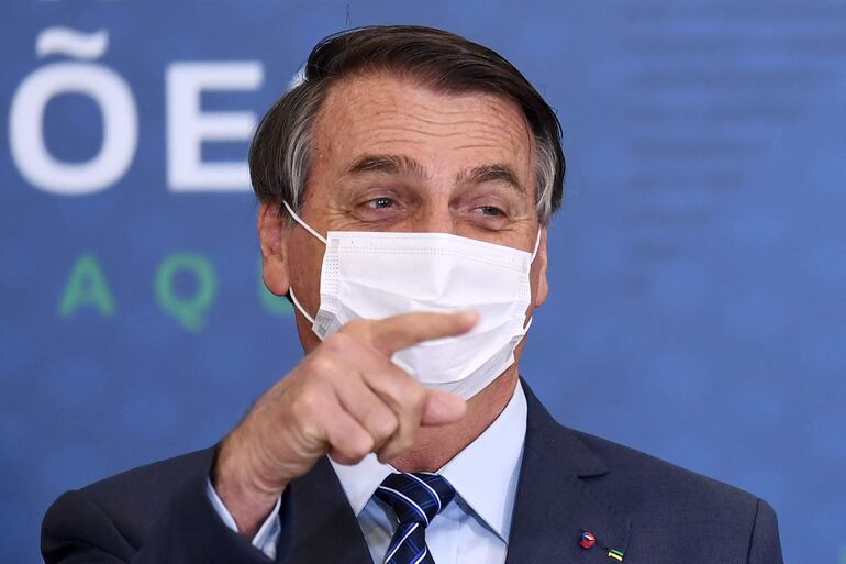 Jair Bolsonaro, presidente de Brasil.