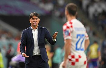 Zlatko Dalic , el entrenador de la selección de Croacia, que enfrentará en cuartos de final a Brasil.