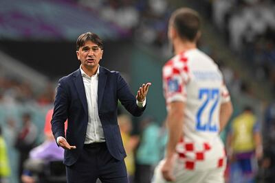 Zlatko Dalic , el entrenador de la selección de Croacia, que enfrentará en cuartos de final a Brasil.