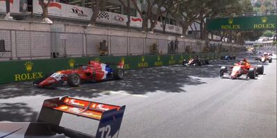 Joshua Duerksen tuvo su primera competencia en el mítico circuito de Mónaco