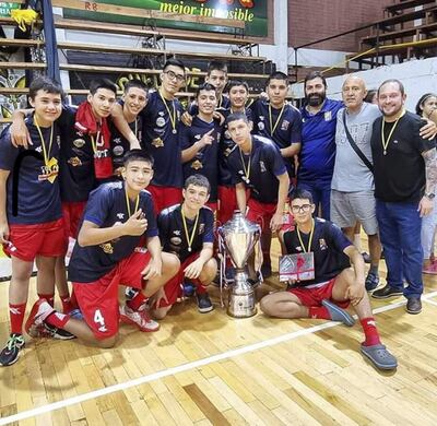 La U16 de Pilar, consagrada la temporada pasada. El Nacional 2022 será en Concepción.