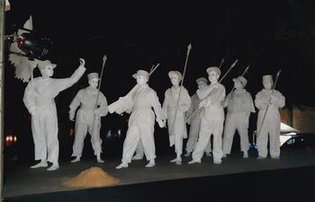 Emocionante obra de “Mosaicos de Gloria, Teselas de Acosta Ñú” en la ciudad de Eusebio Ayala.