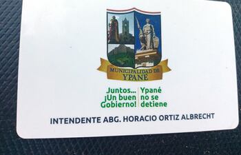 Horacio Ortiz tuvo el descaro de usar hasta el registro de conducir que se expide en su municipio para colocar su nombre.