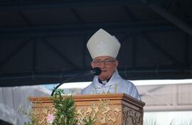 La corrupción generalizada nos pesa, nos duele dijo Monseñor Giménez durante misa en Caacupé