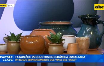 Tatañeroi, productos de cerámica esmaltada