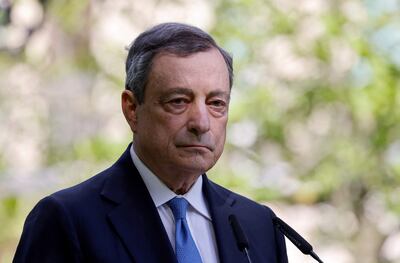 Mario Draghi, primer ministro de Italia.